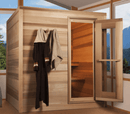 No Overhang Roof | Indoor Cabin 4'x6' | Clear Cedar