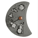 Leisurecraft - LUMIUKKO, Snowman Soapstone Thermometer