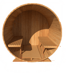 Standard Sauna Benches & Flat Floor | 7'x7'