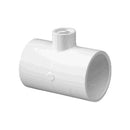 1 1/2" Slip x 1 1/2" Slip x 3/4" FIPT Schedule 40 PVC - TEE