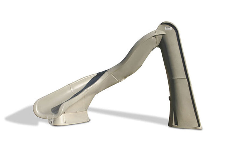 TurboTwister® Pool Slide by S.R.Smith - Sandstone & Right Turn