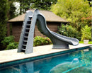 TurboTwister® Pool Slide by S.R.Smith - Gray Granite & Left Turn