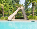 Typhoon® Pool Slide by S.R.Smith - Gray Granite & Right Turn