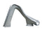 Swimming pool waterslide by sr smith in grey granite right turn at www.poolproductscanada.ca