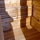Fold up Yoga Sauna Bench | Cabin 5'x7' & 6'x7'
