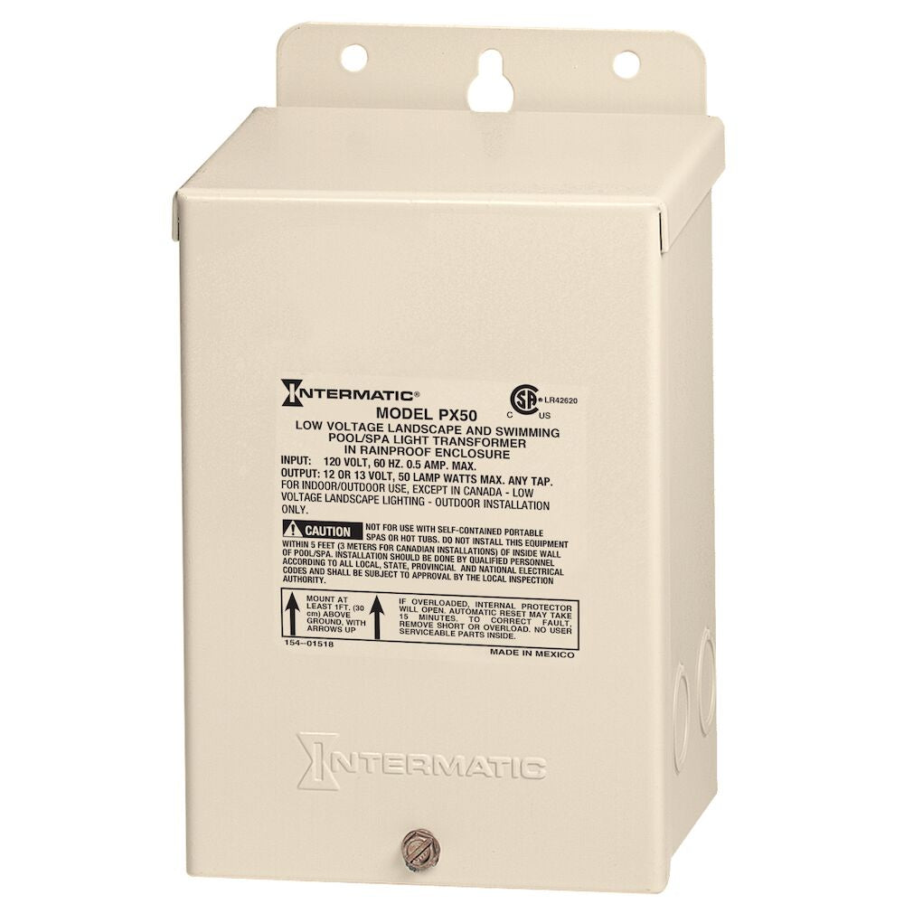 Intermatic Pool Light Switch Intermatic 50w Pool Light Transformer PX50