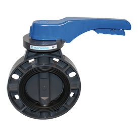Hayward Butterfly Valves Lever Operated Pureblu BYCN Series 2" 2.5" 3" 4" 5" 6" 8" options Flow Control Commercial Plumbing Applications Collingwood Public Pools Canada at www.poolproductscanada.ca