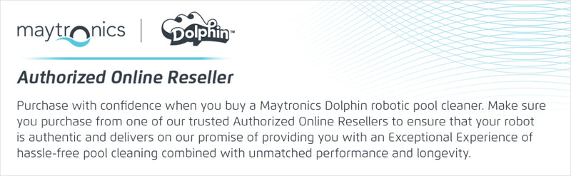Robot nettoyeur de piscine Dolphin Solo de Maytronics 