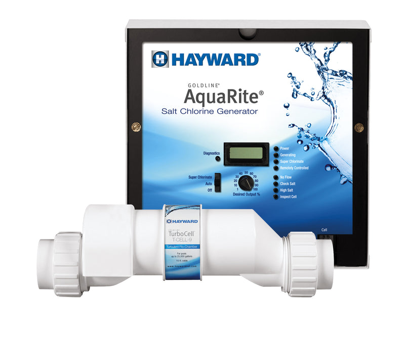 Hayward AquaRite 25,000 Gallon 100,000 Litre Salt Chlorinator System W3AQR9-CUL AQR9-CUL AQR925-CUL Canada at www.poolproductscanada.ca