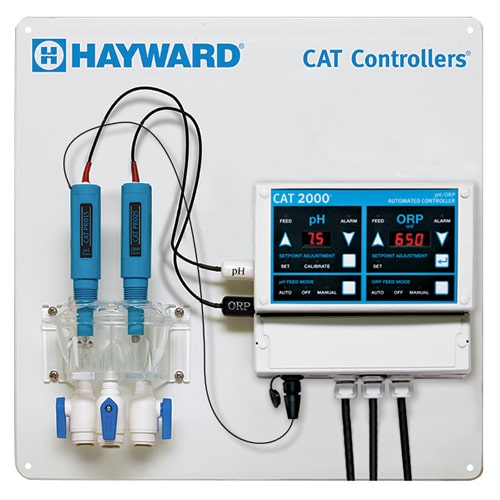 Hayward CAT 2000 standard package commercial PH ORP monitoring HMAC Class A B pool spa waterpark CAT2000AU gold tip sensor best price Canada free shipping at www.poolproductscanada.ca