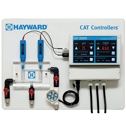 Hayward CAT 2000 professional package ORP PH monitoring HMAC Class A B pool spa waterpark CAT-PP2000AU gold tip sensor best price Canada free shipping at www.poolproductscanada.ca