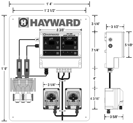 Contrôleur Hayward HCC2000-CP 
