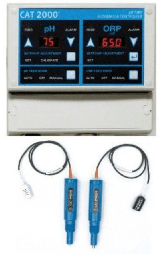Hayward CAT 2000 replacement controller with PH ORP sensors HMAC Class A B pool spa waterpark CAT2000CSO best price Canada free shipping at www.poolproductscanada.ca