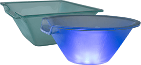 Hayward LED waterbowl clear tempered glass WFBSQRCLR best price Canada USA United States free shipping at www.poolproductscanada.ca