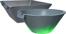 Hayward LED waterbowl gray round WFBRNDGRY best price Canada USA United States free shipping at www.poolproductscanada.ca