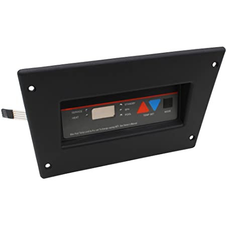 Hayward H135 above ground heater replacement bezel and keypad assembly for all models IDXLBKP1135 compatible with H135ID1 H135IDP1 Canada at www.poolproductscanada.ca