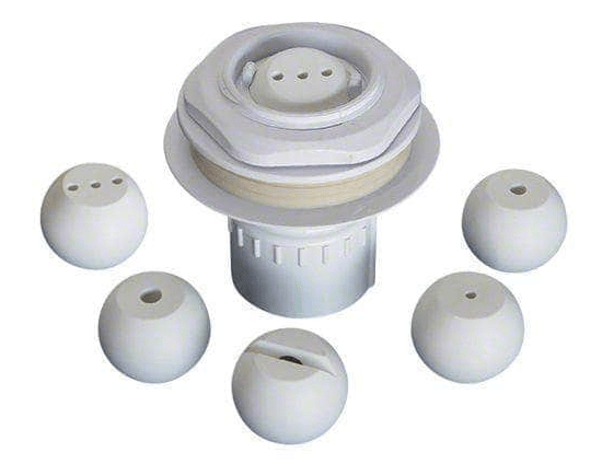 Pentair Deck Jet 580000 with 5 interchangeable water effect eyeballs best price Canada free shipping at www.poolproductscanada.ca