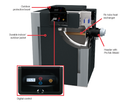 Raypak 266,000 BTU Electronic Propane Pool & Spa Heater w/ Riser
