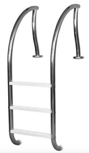 Interfab Designer Stainless Steel Ladder | 3-Resin Treads
