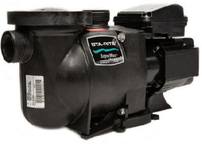 Sta-Rite SuperMax 1 hp single speed in ground pool pump 348147-INT best price Canada free shipping at www.poolproductscanada.ca