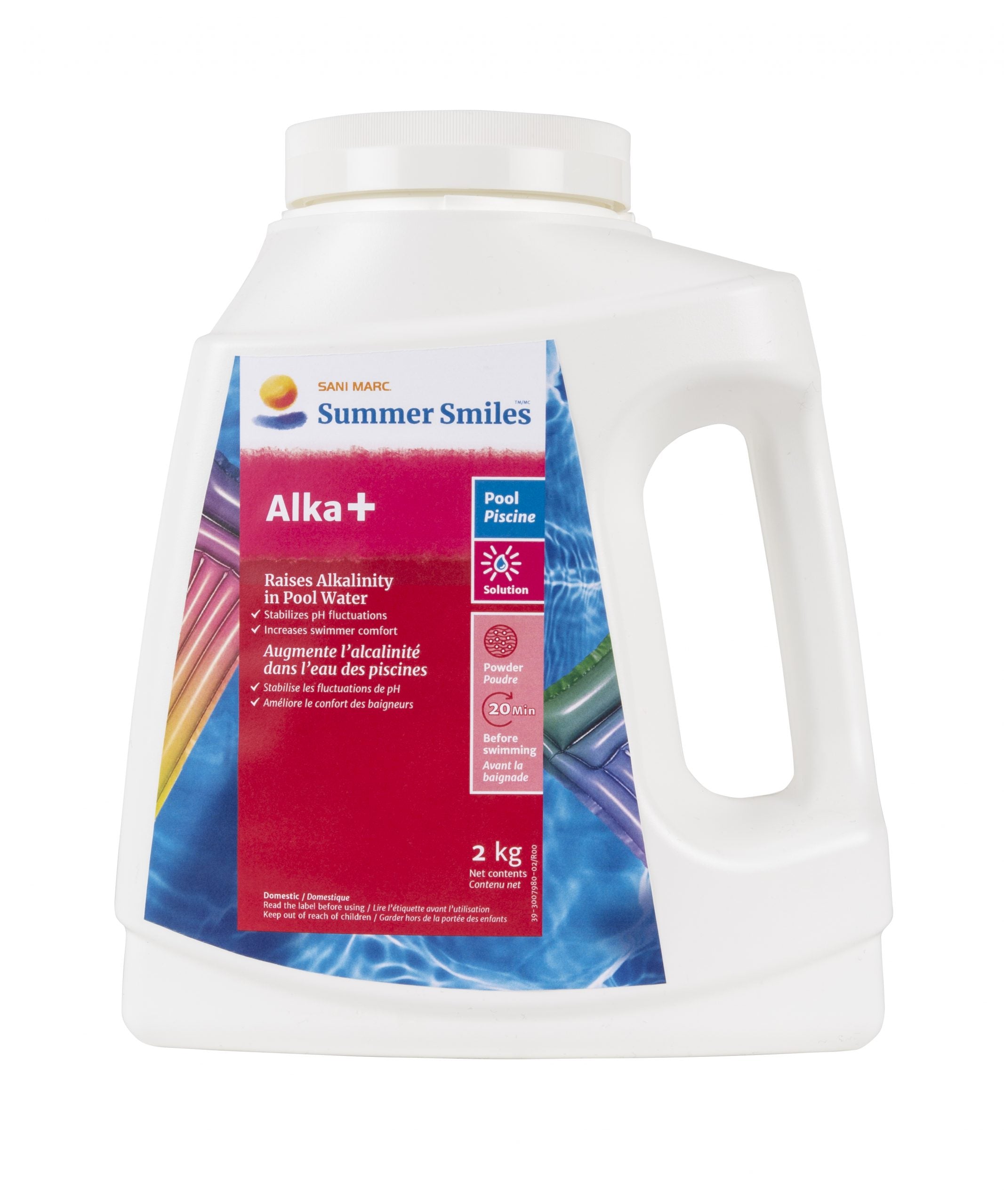 Summer Smiles Alka Plus + 2kg Pool Chemicals Canada www.poolproductscanada.ca 