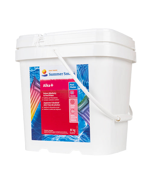 Summer smiles alk 8kg and pool chemicals in Canada www.poolproductscanada.ca 