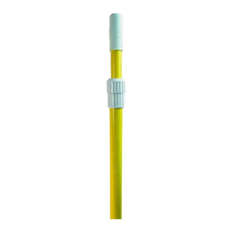 Yellow Fibreglass 8' - 16' Pool Pole w/ Universal Connections